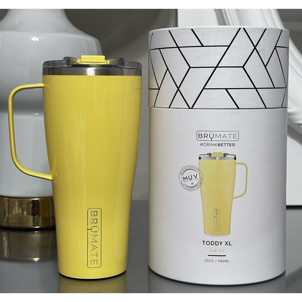 BruMate Toddy‎ XL 32oz, DAISY YELLOW